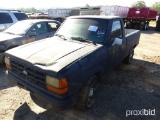 1991 Ford Ranger Pickup, s/n 1FTCR10A3MUB47865 (Salvage): 2wd, 5-sp., No Cl