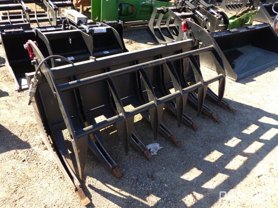 72" HD Root Grapple fits Skid Steer