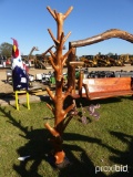 Wooden Tree Hat Rack