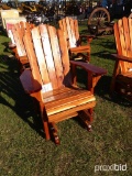 Cedar Gliding Chair