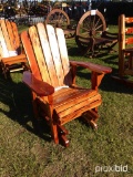 Cedar Gliding Chair