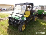 2012 John Deere 825i Gator 4WD Utility Vehicle, s/n 1M0825GSHCM049398 (No T