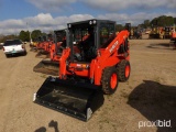 Unused Kubota SSV65 Skid Steer, s/n 14222: C/A, Aux. Hydraulics, 74