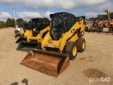 2012 Cat 262C2 Skid Steer, s/n TMW00311: C/A, Aux. Hydraulics, Hour Meter S