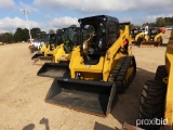 2015 Cat 259D Skid Steer, s/n FTL04816: Canopy, Aux. Hydraulics, 68