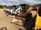 2002 Cat 216 Skid Steer, s/n 4NZ04231: GP Bkt/ & Forks, Foam-filled Tires,