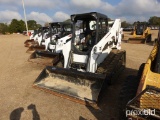 2013 Bobcat T770 Skid Steer, s/n AN8T12338: Canopy, Hour Meter Shows 3607 h