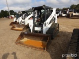 2015 Bobcat T590 Skid Steer, s/n A3NR14849: GP Bkt., Hour Meter Shows 1533