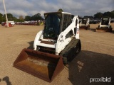 2005 Bobcat T190 Skid Steer, s/n 527714272: Encl. Cab, GP Bkt., Rubber Trac