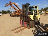 Hyster H80XM Forklift, s/n L005V06143C (Engine Cranks but Dies)