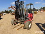 2000 Moffett M5000 Piggyback Forklift, s/n A01111: 3-wheel, Hour Meter Show