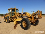 2006 Cat 140H VHP Plus Motor Grader, s/n CCA02417: C/A, Rear Ripper, 14' Mo