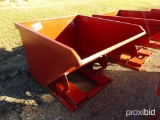 Standard-duty 2 Cubic Yard Self Dumping Hopper: 4000 lb. Cap.