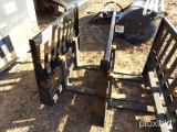 Set of Pallet Forks for Skid Steer