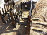 Set of Pallet Forks for Skid Steer