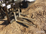 Set of Pallet Forks for Skid Steer