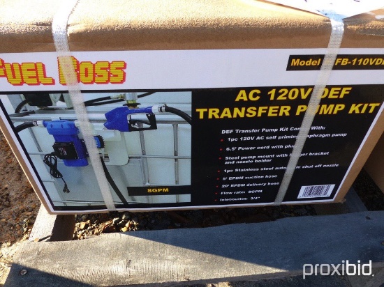 Fuel Boss 110-volt Transfer Pump