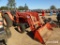 Kubota M7040 Tractor, s/n 10040 (Flood Damaged): 2wd, Front Loader, Rear Ba
