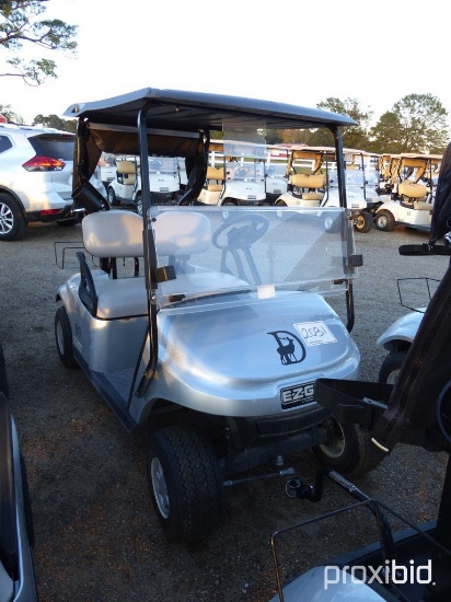 EZGo TXT48 Golf Cart, s/n 3258555 (No Title - Flood Damaged): Gray, Black T