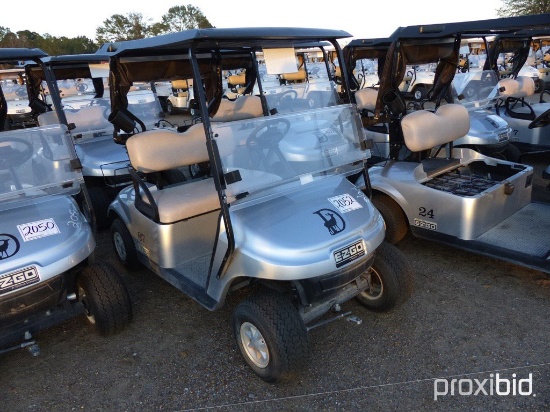 EZGo TXT48 Golf Cart, s/n 3258632 (No Title - Flood Damaged): Gray, Black T