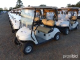 EZGo TXT48 Golf Cart, s/n 3212663 (No Title - Flood Damaged): Cream, 48-vol