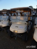 EZGo TXT48 Golf Cart, s/n 3212348 (No Title - Flood Damaged): Cream, 48-vol