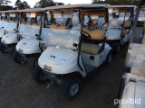 EZGo TXT48 Golf Cart, s/n 3212715 (No Title - Flood Damaged): Cream, 48-vol