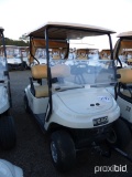 EZGo TXT48 Golf Cart, s/n 3224342 (No Title - Flood Damaged): Cream, 48-vol