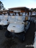 EZGo TXT48 Golf Cart, s/n 3211927 (No Title - Flood Damaged): Cream, 48-vol