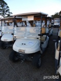EZGo TXT48 Golf Cart, s/n 3208942 (No Title - Flood Damaged): Cream, 48-vol