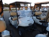 EZGo TXT48 Golf Cart, s/n 3224320 (No Title - Flood Damaged): Cream, 48-vol