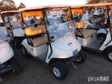 EZGo TXT48 Golf Cart, s/n 3212703 (No Title - Flood Damaged): Cream, 48-vol