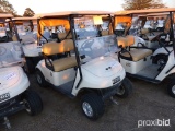 EZGo TXT48 Golf Cart, s/n 3211863 (No Title - Flood Damaged): Cream, 48-vol