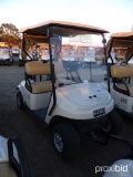 EZGo TXT48 Golf Cart, s/n 3208956 (No Title - Flood Damaged): Cream, 48-vol