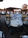 EZGo TXT48 Golf Cart, s/n 3208966 (No Title - Flood Damaged): Cream, 48-vol