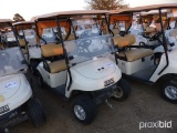 EZGo TXT48 Golf Cart, s/n 3212356 (No Title - Flood Damaged): Cream, 48-vol