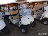 EZGo TXT48 Golf Cart, s/n 3212643 (No Title - Flood Damaged): Cream, 48-vol