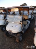 EZGo TXT48 Golf Cart, s/n 3085277 (No Title - Flood Damaged): Cream, 48-vol