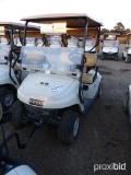 EZGo TXT48 Golf Cart, s/n 3085315 (No Title - Flood Damaged): Cream, 48-vol