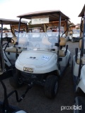 EZGo TXT48 Golf Cart, s/n 3085319 (No Title - Flood Damaged): Cream, 48-vol