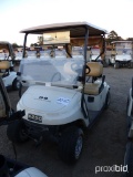 EZGo TXT48 Golf Cart, s/n 3085297 (No Title - Flood Damaged): Cream, 48-vol