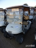 EZGo TXT48 Golf Cart, s/n 3085281 (No Title - Flood Damaged): Cream, 48-vol