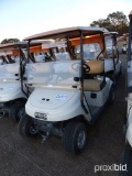 EZGo TXT48 Golf Cart, s/n 3208969 (No Title - Flood Damaged): Cream, 48-vol