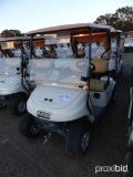 EZGo TXT48 Golf Cart, s/n 3211849 (No Title - Flood Damaged): Cream, 48-vol