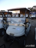 EZGo TXT48 Golf Cart, s/n 3085302 (No Title - Flood Damaged): Cream, 48-vol