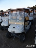 EZGo TXT48 Golf Cart, s/n 3211892 (No Title - Flood Damaged): Cream, 48-vol