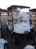 EZGo TXT48 Golf Cart, s/n 3212641 (No Title - Flood Damaged): Cream, 48-vol