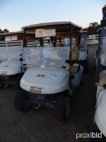 EZGo TXT48 Golf Cart, s/n 3085286 (No Title - Flood Damaged): Cream, 48-vol