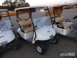 EZGo TXT48 Golf Cart, s/n 3224360 (No Title - Flood Damaged): Cream, 48-vol