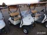 EZGo TXT48 Golf Cart, s/n 3085269 (No Title - Flood Damaged): Cream, 48-vol